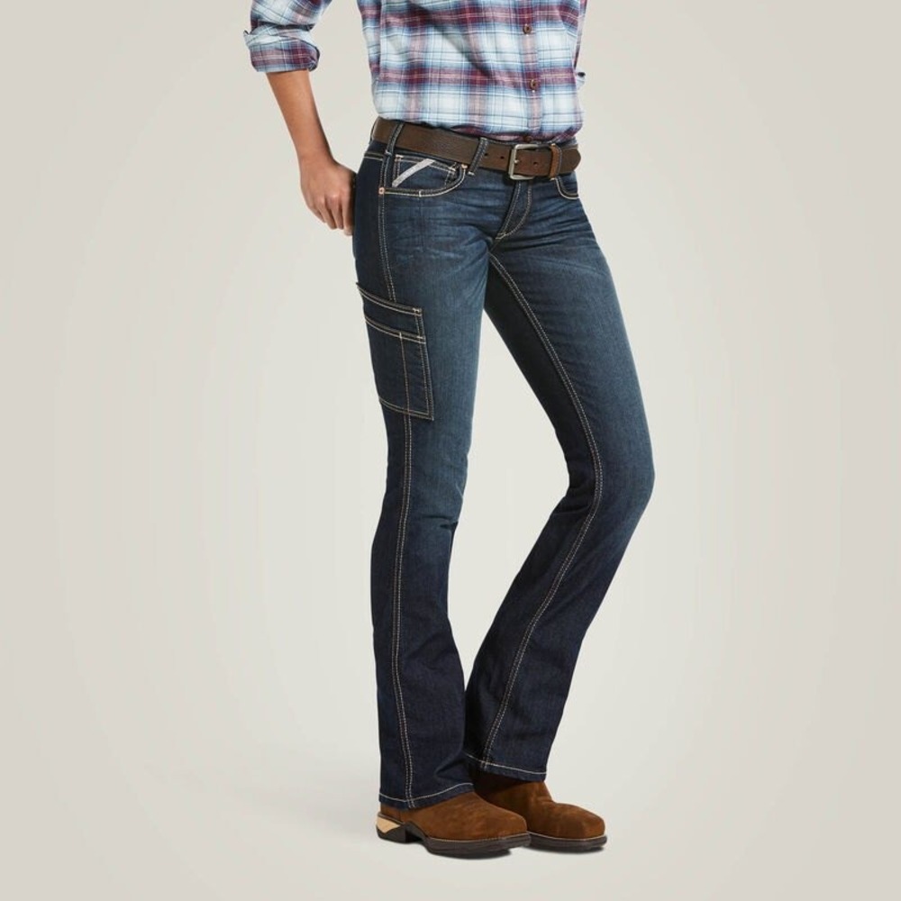 ARIAT Rebar MR DuraStretch Riveter Boot Cut Jean